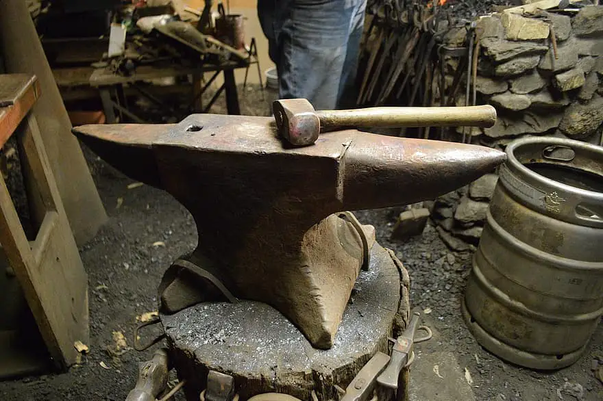Forging anvil.